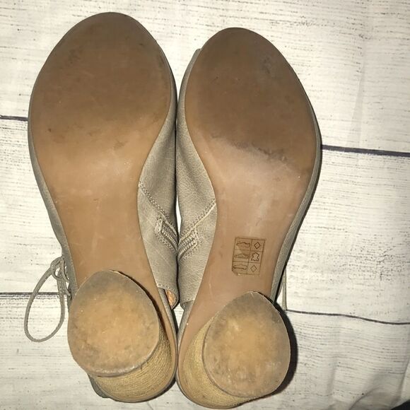 Jeffrey Campbell Covets Lace Up Heel Sandal Bootie sz 7 - Picture 8 of 11